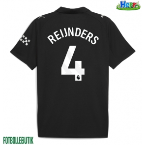 Manchester City Tijjani Reijnders #4 Bortatröja 2025-26 Kortärmad